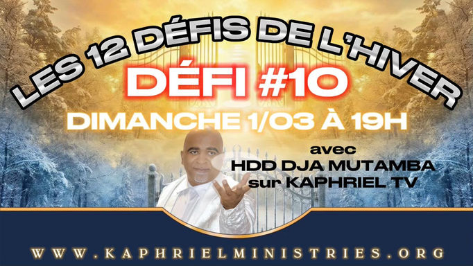 THE GMV N°554: LE DÉFI DE POURIM